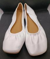 Ballerinas in weiß, Größe 39, gerade Spitze, ungetragen Sachsen - Großschönau Vorschau