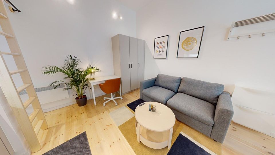 Newly Renovated Studio 20 minutes away from Technische Universität Berlin in Berlin