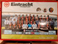 Eintracht Frankfurt Poster Mannschaftsfoto mit Unterschriften Hessen - Dietzenbach Vorschau