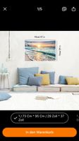 Strand Meer Wandbild (Stoff) Poster 73x95 NEU Hessen - Marburg Vorschau