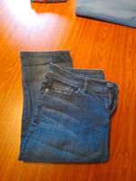 Jeans mit Glitzer 3/4 Schleswig-Holstein - Bondelum Vorschau