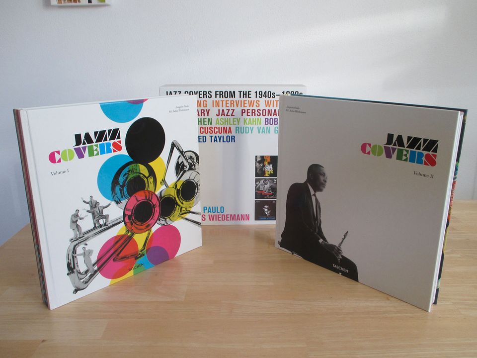 JAZZ COVERS Box mit 2 Bänden Joaquim Paulo TASCHEN (Jahr 2012) in Fahrenzhausen