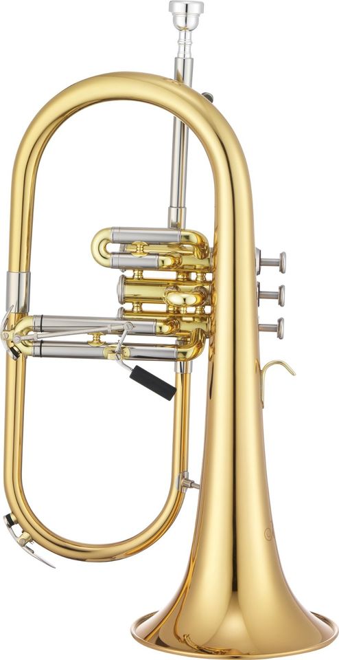 XO 1646 RL Goldmessing Profiklasse - Flügelhorn inkl. Koffer %%%% in Hagenburg