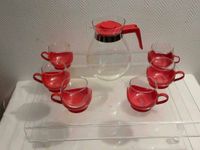 Melitta Teeservice❤ Glas ROT  1970er Jahre❤ Nordrhein-Westfalen - Herzogenrath Vorschau