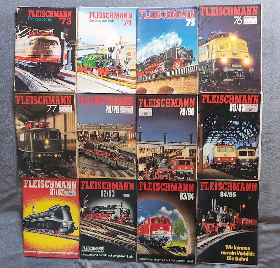 Fleischmann Katalog 1973-1984/85 in Harxheim