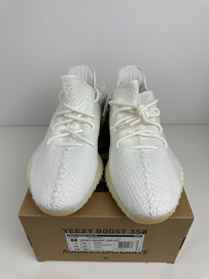 Adidas Yeezy Boost 350 V2 / Cream White Weiß / EU 45 1/3 NEU in Korschenbroich