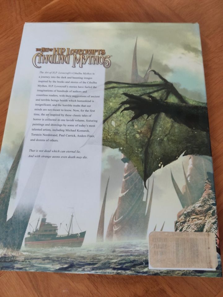 Bildband / Artbook "The Art of H.P. Lovecraft's Cthulhu Mythos" in Dresden