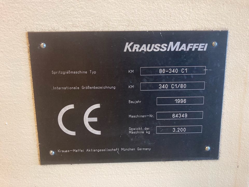 Krauss Maffei KM 80-340 C1 in Schwendi