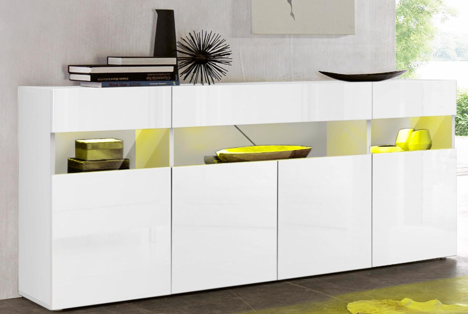 Sideboards in Weiß Hochglanz – Set oder einzeln zu verkaufen! in Frankfurt am Main