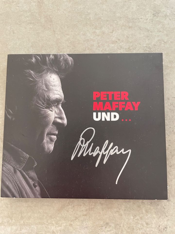 CD von Peter Maffay mit orginaler Unterschrift in Leipzig