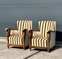 Antik 1/2 Armlehnensessel Vintage Art Deco Chesterfield Sofa Nordrhein-Westfalen - Mönchengladbach Vorschau