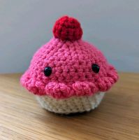 Cupcake gehäkelt Amigurumi kawaii Stofftier plushie DIY Leipzig - Connewitz Vorschau