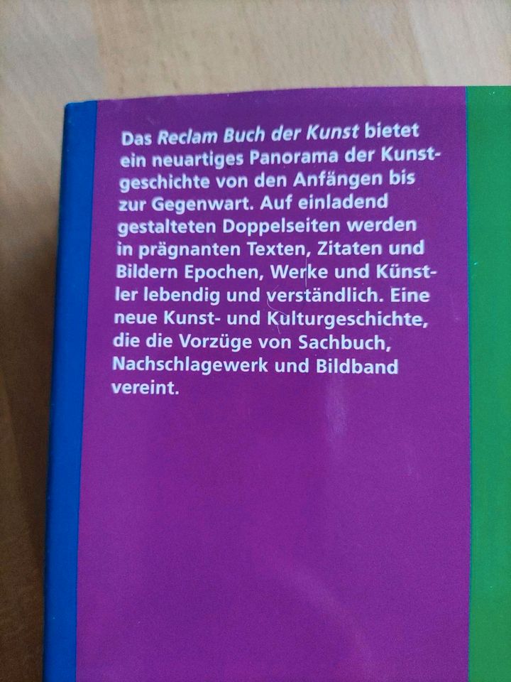 Das Reclam Buch der Kunst ISBN 3-15-010476-9 neu in Bad Laasphe