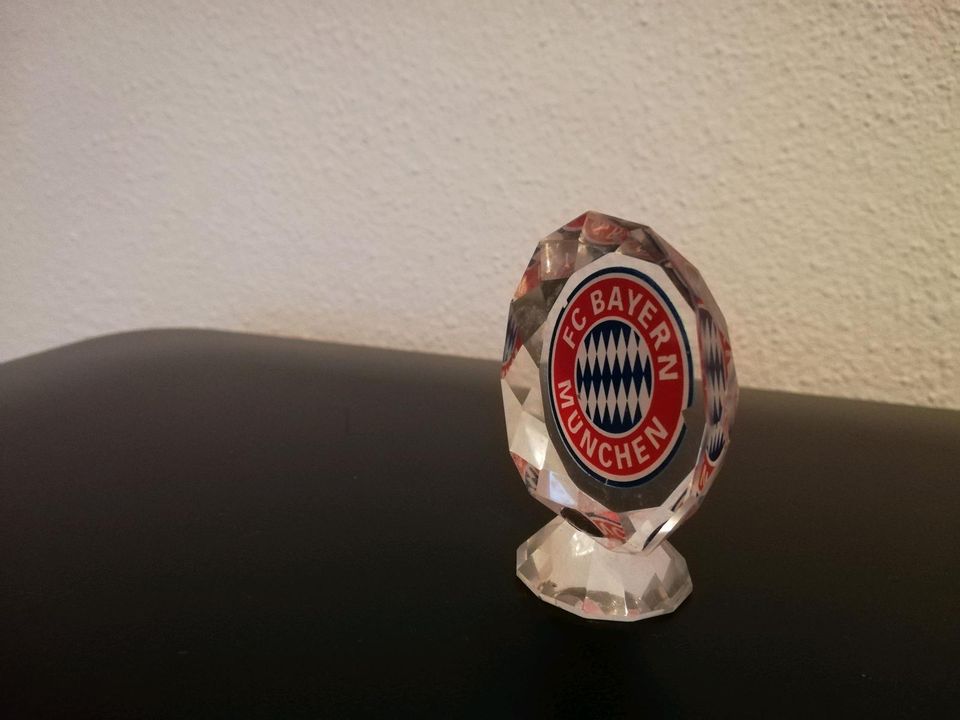 FC Bayern Deko aus Glas in Lichtenfels