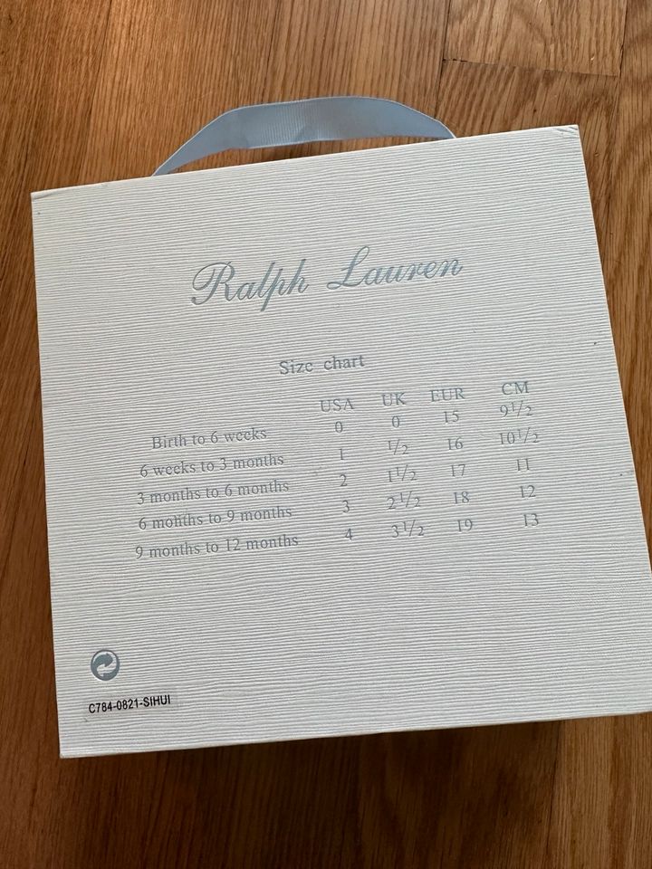 Schuhe Ralph Lauren Gr. 18 Geschenkset NEU in Hamburg