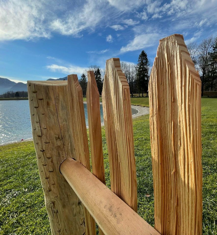 Holzzaun Lärche - Gartenzäune aus Holz - Naturzaun in Rohrdorf