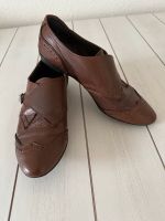 BRONX Halbschuhe Leder braun Gr.38 Schleswig-Holstein - Neumünster Vorschau