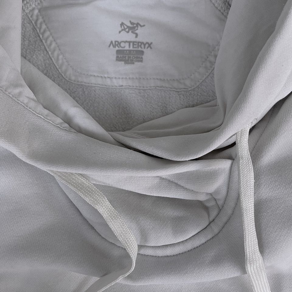 Arcteryx Hoodie (M Damen) Sweatshirt Pullover weiß in Heidelberg