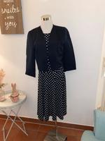 ☀️Tolles Damenkleid Punkte und Bolero v.Christian Berg Gr.42☀️ Nordrhein-Westfalen - Rhede Vorschau