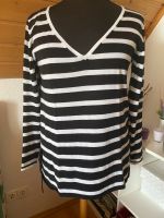 JETTE JOOP! Schwarz/weißer Pullover Gr.40 100% reine Baumwolle Hessen - Büdingen Vorschau