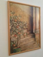 Wandbild Vintage Bild Kunstdruck Landhaus Treppe Mediteran Orange Nordrhein-Westfalen - Kerpen Vorschau