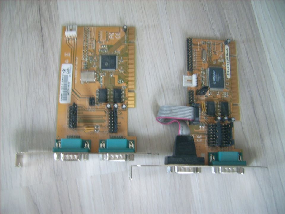 PCI Karte 2X seriell RS 232 2 Stück in Hannover