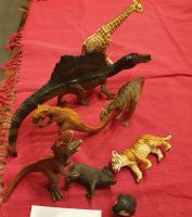 Schleich Tiersammlung 4 Dinos, Tiger, Pinguin und Wildschwein Baden-Württemberg - Eislingen (Fils) Vorschau