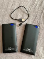 2x Schwaiger 10000mAh Powerbank 2x USB Flach m. Kapazitätsanzeige Harburg - Hamburg Marmstorf Vorschau