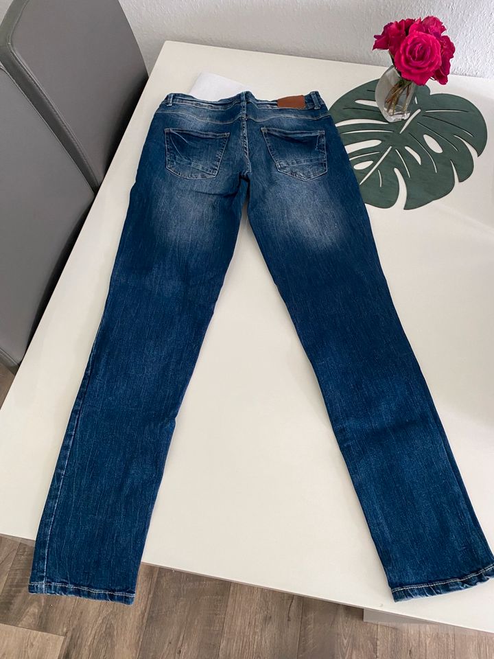 Cecil Jeans Damen Gr. 27 Gr.  38 Gr . M blau Hose Denim in Sangerhausen