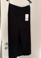 ZARA Eleganter schwarzer Midirock mit Schlitz - NEU mit Etikett Nordrhein-Westfalen - Bedburg Vorschau