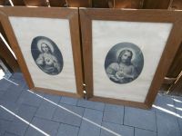 Holzbilderrahmen Vintage Maria und Jesus Bild Hessen - Elbtal Vorschau