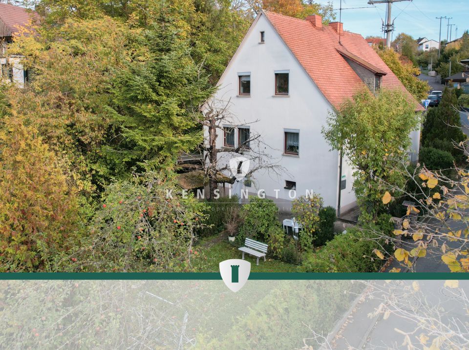 "Ihr neues Zuhause" freistehendes Haus mit großem Garten in Würzburg