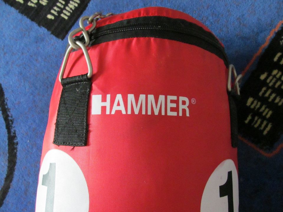 Hammer Boxsack 105cm mit Halterung Drehwirbel. Wie neu in Bonn