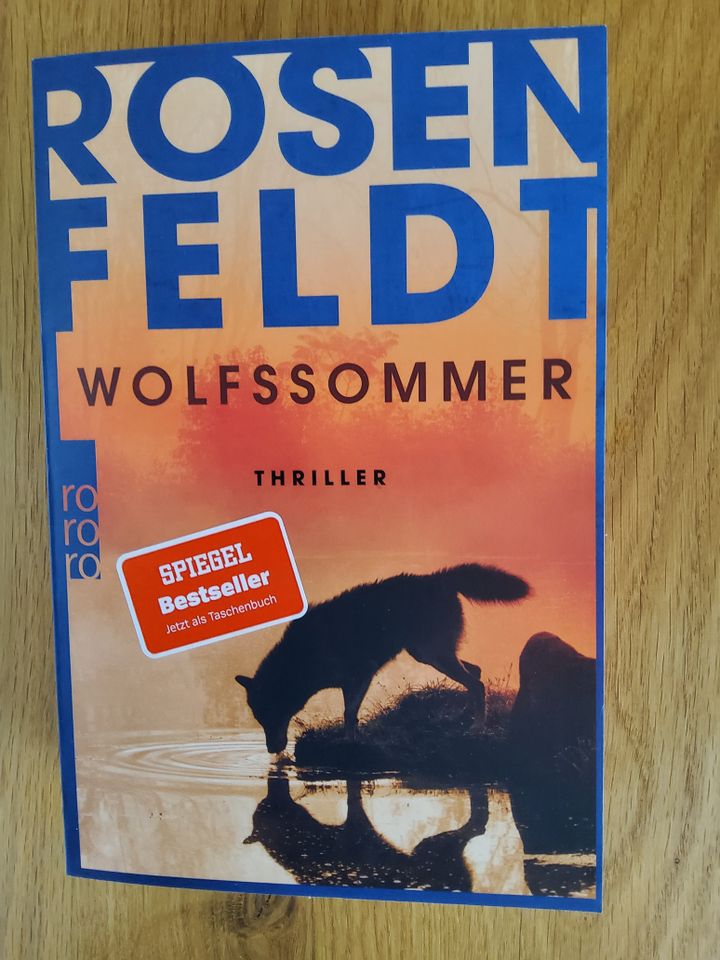 "Wolfssommer" Rosenfeldt Bestseller Buch in Mühldorf a.Inn