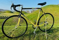 RENNRAD PEUGEOT VENTOUX gelb/schwarz Reynolds 501 vintage RH59 Baden-Württemberg - Rust Vorschau