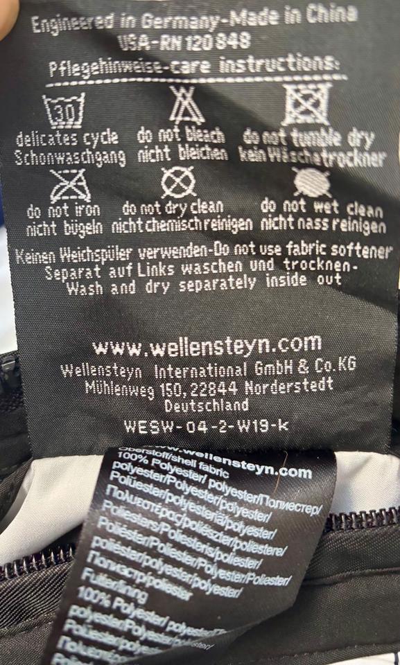 Wellensteyn Westwind Mantel Parka wasserdicht schwarz Gr. S in Telgte