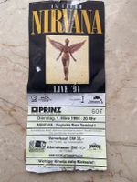 Nirvana Ticket 01.03.1994 München 1.März 1994 München - Pasing-Obermenzing Vorschau