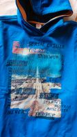 Pullover Hoodie 152 blau mit Fotodruck Brandenburg - Eberswalde Vorschau