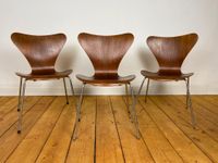 3er Set Arne Jacobsen 7 Chairs Fritz Hansen 1st Edition 50er Teak Elberfeld - Elberfeld-West Vorschau