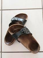 Birkenstock Pantoletten schwarz  gerne getragen incl. Versand ❣️ Hessen - Münzenberg Vorschau
