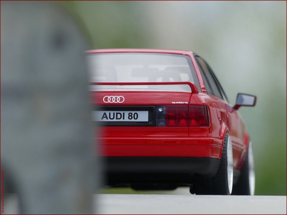 1:18 Audi 80 Quattro Competition Limousine 1994 + BBS RS Alufelge in Weimar