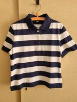 Cropped Polo Shirt blau-weiß gestreift von Uniqlo Größe XS Leipzig - Leipzig, Zentrum Vorschau