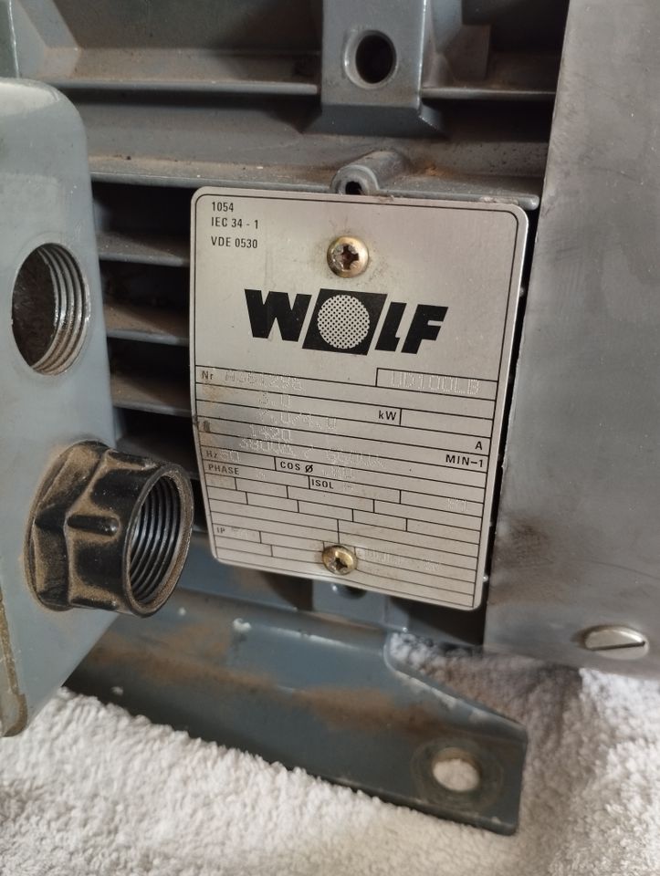 Motor Wolf UD100LB Ungeprüft Ersatzteil Elektromotor in Winsen (Luhe)