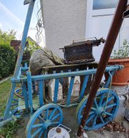 Holz Bollerwagen DDR alt / Dekoration / Garten Brandenburg - Premnitz Vorschau