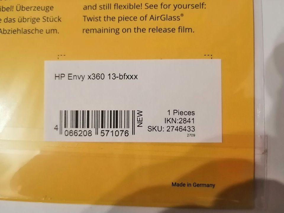 HP Envy x360 13-bfxxx Screen Protector Notebook Laptop in Güsten