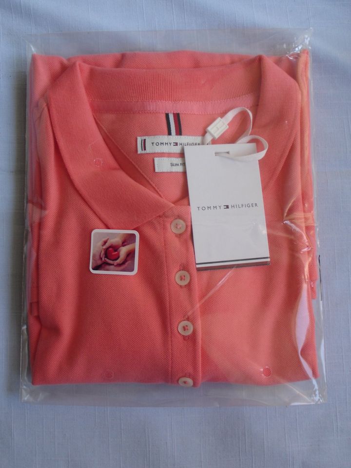 TOMMY HILFIGER Da. Poloshirt T-Shirt It. Gr. XXL = D Gr. 44 NEU in Kiel