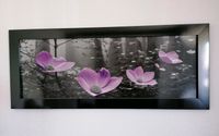 Orchideen Bild 45x110 cm, schwarz gerahmt, dekorativ Bayern - Königsbrunn Vorschau