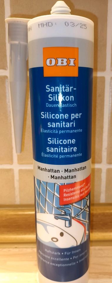 12x Sanitärsilikon Manhatten, Neu in Wechselburg