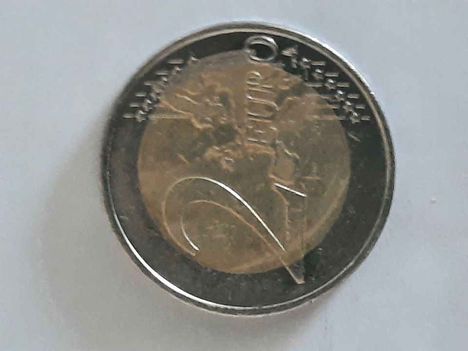 Fehlprägung 2 Euro Münze in Oschersleben (Bode)