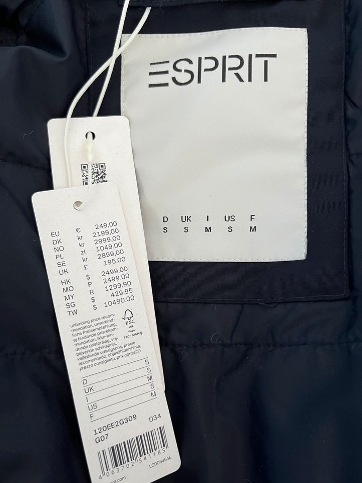 Schöner Wollmantel Wolljacke Jacke Mantel von Esprit Neu in S in Salzgitter